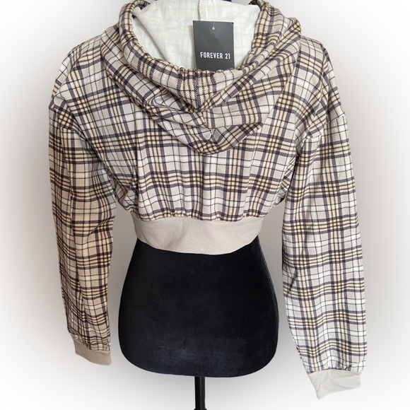 🎉2/25$ Forever 21 crop hoodie NWT😎 - Picture 3 of 6